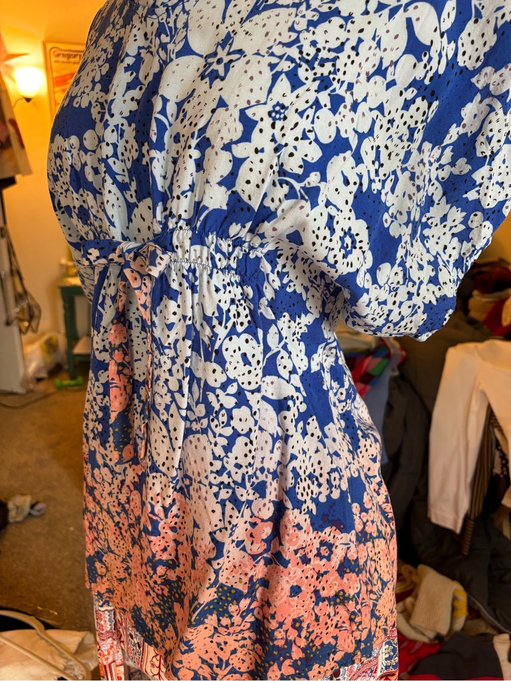 CAbi ombré Floral Blouse - Picture 8 of 10